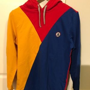 BLUE Tricolor Hoodie